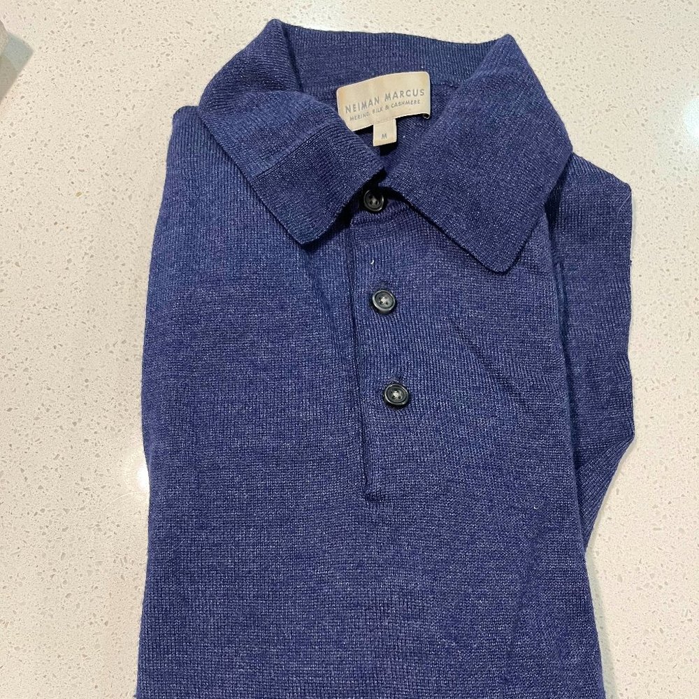Neiman Marcus Collard Sweater